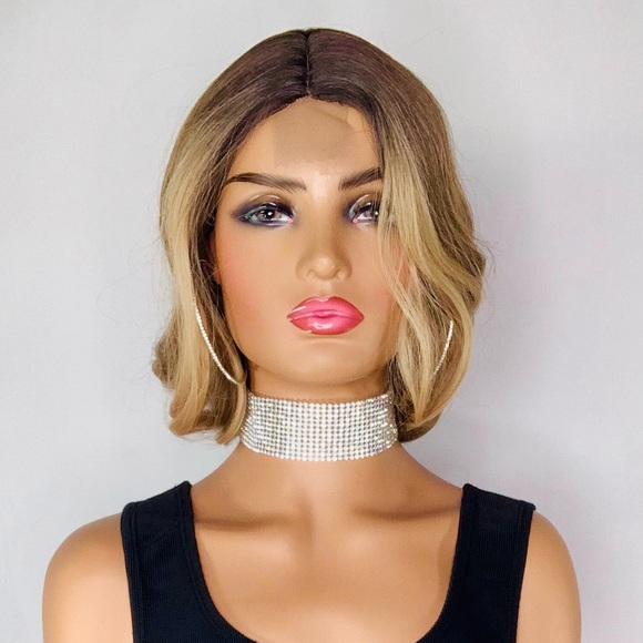 Gorgeous Golden Blonde Lace Front Part Premium Fiber Wig! - Picture 8 of 11
